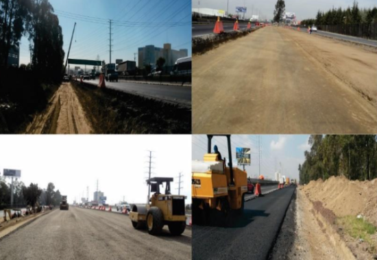 libramiento elevado puebla ampliación de carriles en la autopista México–Puebla