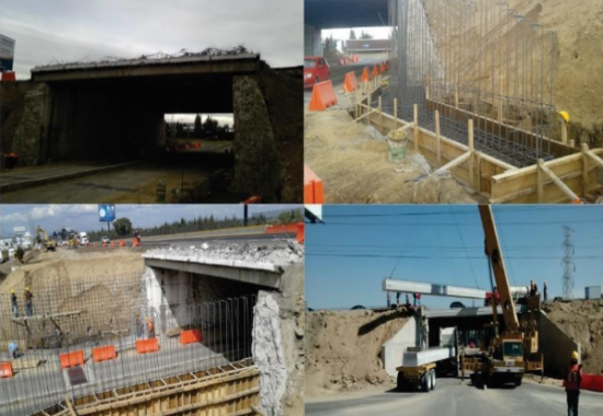 Libramiento elevado puebla ampliación de carriles en la autopista México–Puebla (cuerpo b)