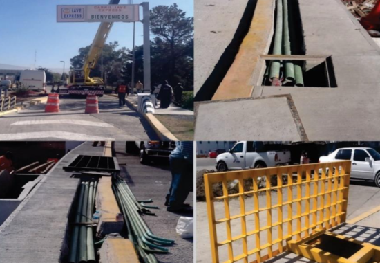 Mantenimiento y complementación de instalaciones eléctricas de alumbrado en los carriles express IAVE